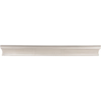 Worldwide Flooring Design Center Glacier Pull 8 Inch (c-c) Brushed Satin Nickel Glacier Pull 8 Inch (c-c) Brushed Satin Nickel Top Knobs Decorative Hardware