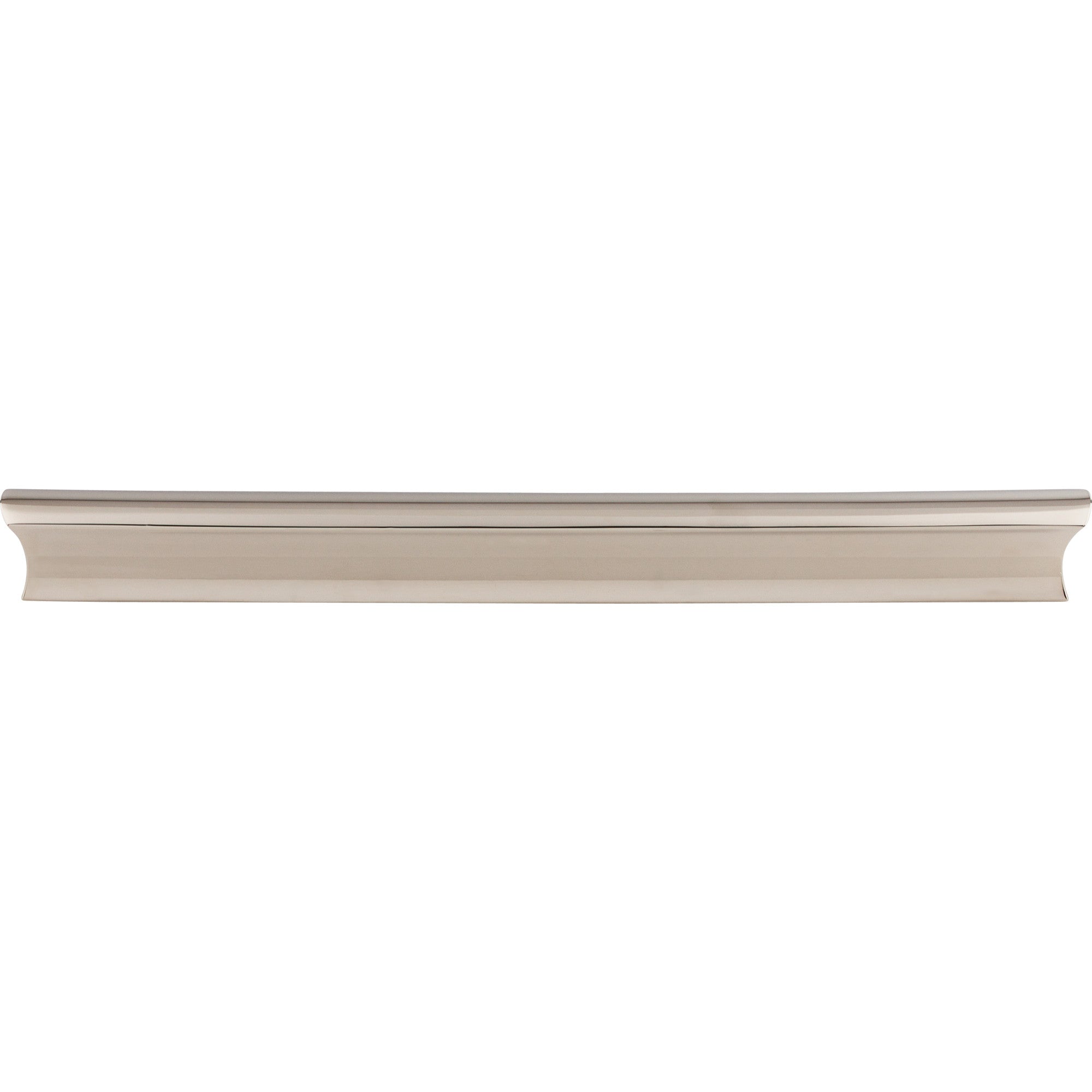 Worldwide Flooring Design Center Glacier Pull 8 Inch (c-c) Polished Nickel Glacier Pull 8 Inch (c-c) Polished Nickel Top Knobs Decorative Hardware