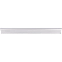 Worldwide Flooring Design Center Glacier Pull 9 15/16 Inch (c-c) Polished Chrome Glacier Pull 9 15/16 Inch (c-c) Polished Chrome Top Knobs Decorative Hardware