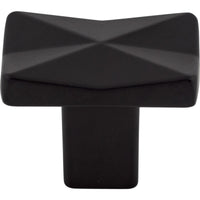 Worldwide Flooring Design Center Quilted Knob 1 1/4 Inch Flat Black Quilted Knob 1 1/4 Inch Flat Black Top Knobs Decorative Hardware