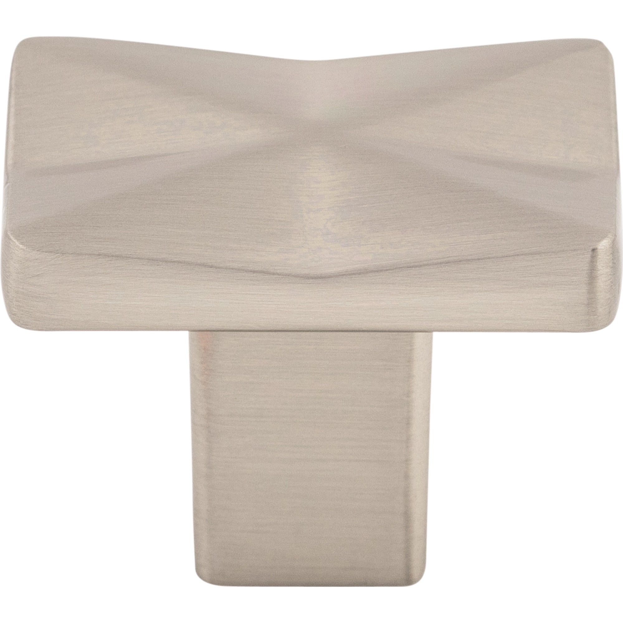 Worldwide Flooring Design Center Quilted Knob 1 1/4 Inch Brushed Satin Nickel Quilted Knob 1 1/4 Inch Brushed Satin Nickel Top Knobs Decorative Hardware