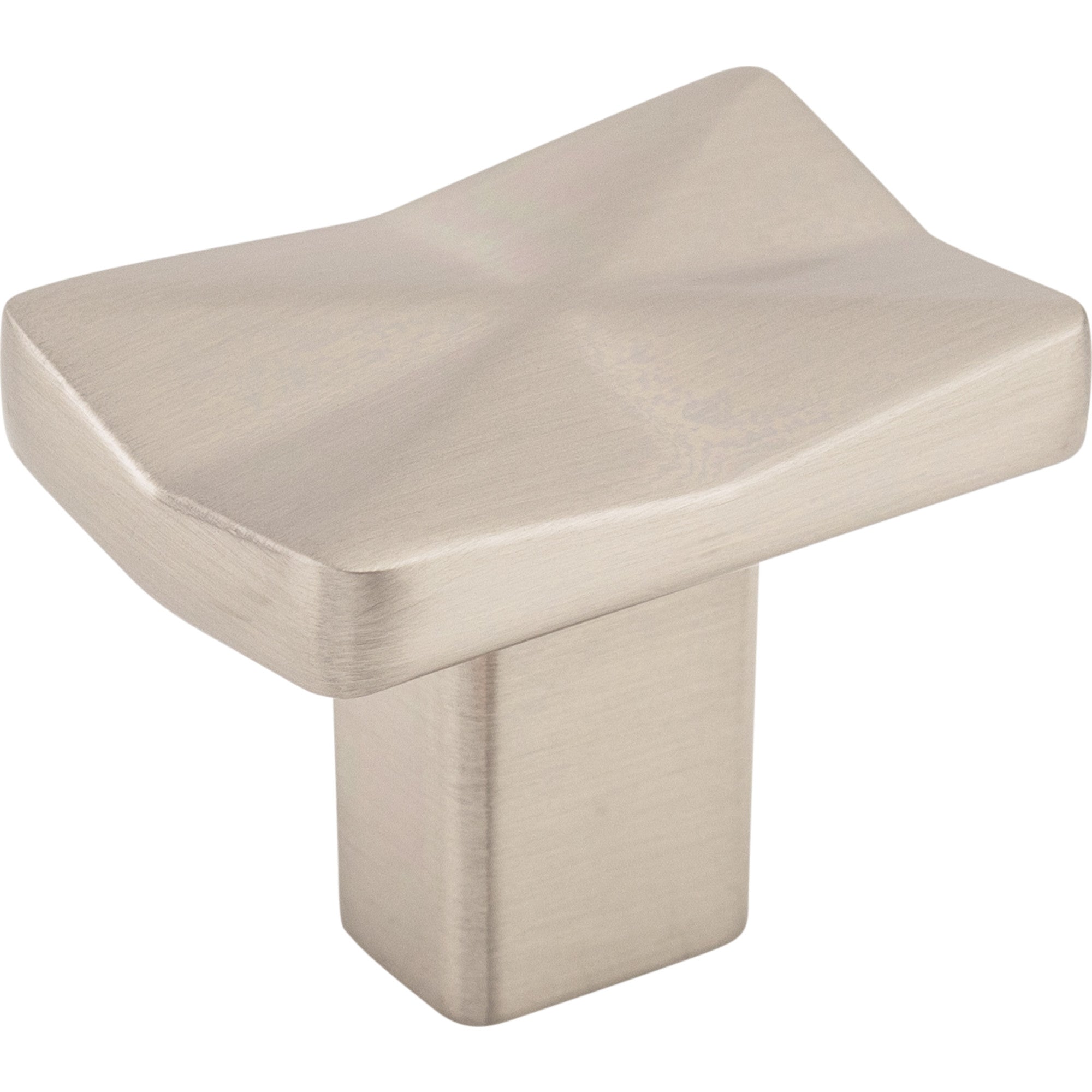 Worldwide Flooring Design Center Quilted Knob 1 1/4 Inch Brushed Satin Nickel Quilted Knob 1 1/4 Inch Brushed Satin Nickel Top Knobs Decorative Hardware