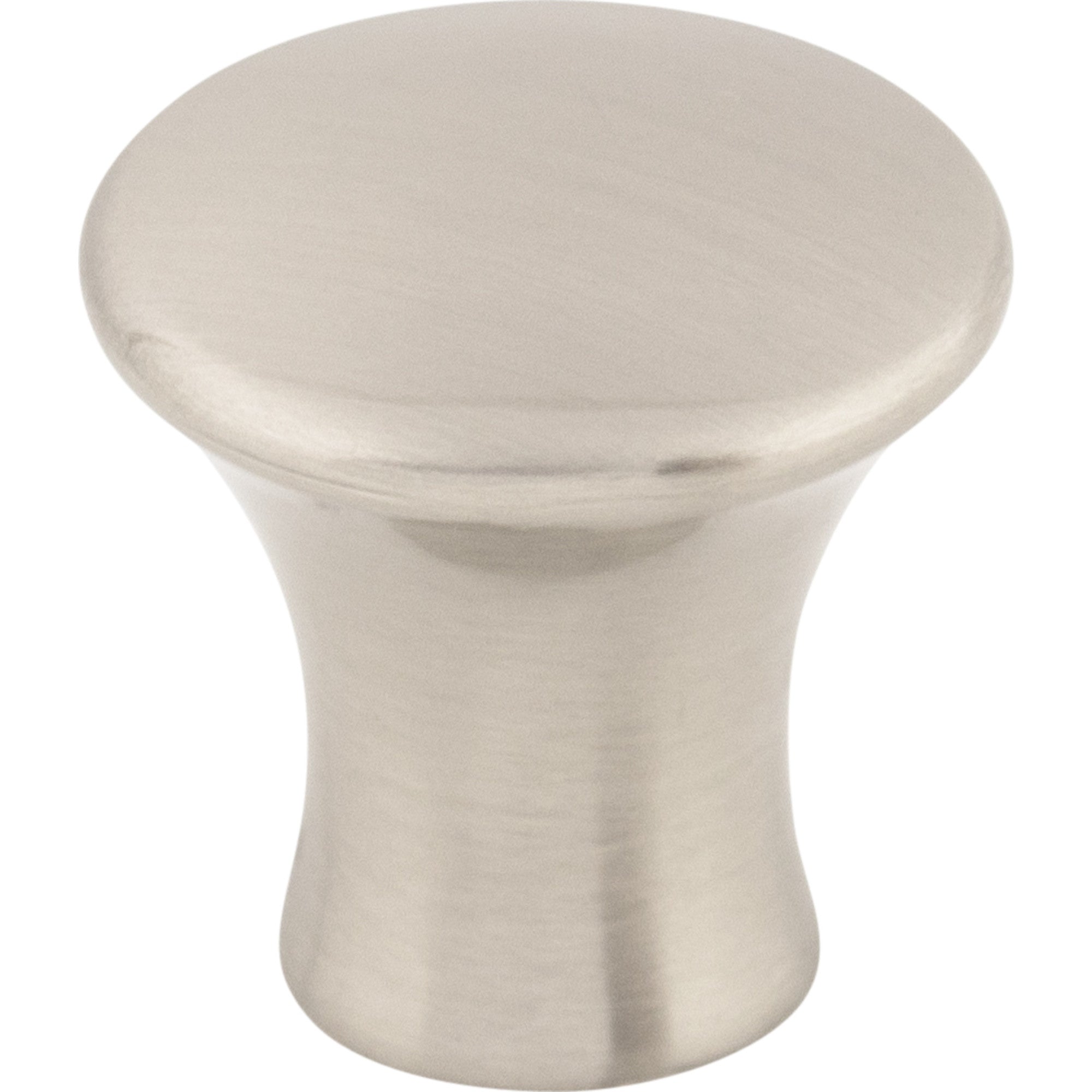 Worldwide Flooring Design Center Oculus Knob 7/8 Inch Brushed Satin Nickel Oculus Knob 7/8 Inch Brushed Satin Nickel Top Knobs Decorative Hardware