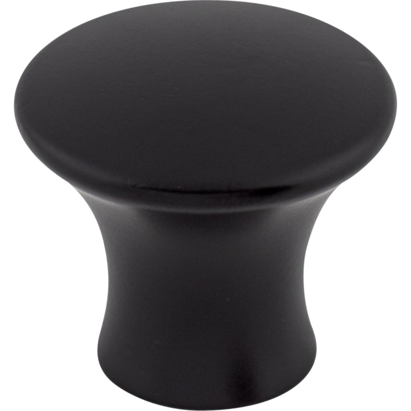 Worldwide Flooring Design Center Oculus Knob 1 1/8 Inch Flat Black Oculus Knob 1 1/8 Inch Flat Black Top Knobs Decorative Hardware