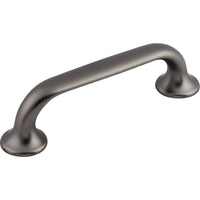 Worldwide Flooring Design Center Oculus Oval Pull 3 3/4 Inch (c-c) Ash Gray Oculus Oval Pull 3 3/4 Inch (c-c) Ash Gray Top Knobs Decorative Hardware
