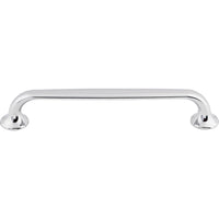 Worldwide Flooring Design Center Oculus Oval Pull 6 5/16 Inch (c-c) Polished Chrome Oculus Oval Pull 6 5/16 Inch (c-c) Polished Chrome Top Knobs Decorative Hardware