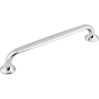 Worldwide Flooring Design Center Oculus Oval Pull 6 5/16 Inch (c-c) Polished Chrome Oculus Oval Pull 6 5/16 Inch (c-c) Polished Chrome Top Knobs Decorative Hardware