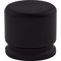 Worldwide Flooring Design Center Oval Knob 1 1/8 Inch Flat Black Oval Knob 1 1/8 Inch Flat Black Top Knobs Decorative Hardware