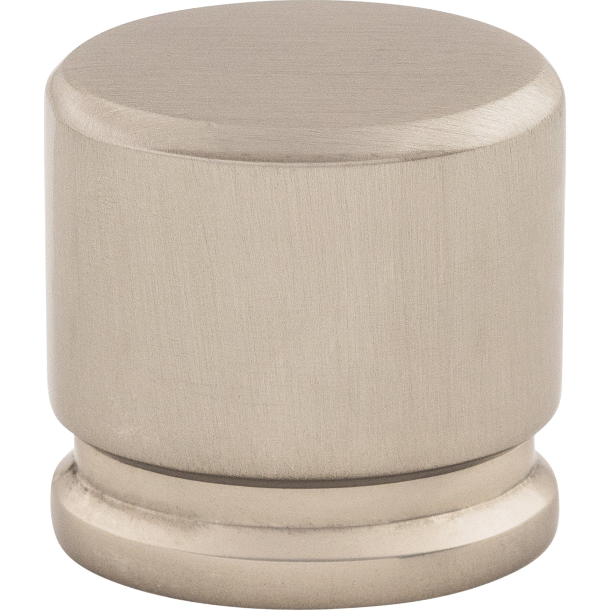 Worldwide Flooring Design Center Oval Knob 1 1/8 Inch Brushed Satin Nickel Oval Knob 1 1/8 Inch Brushed Satin Nickel Top Knobs Decorative Hardware