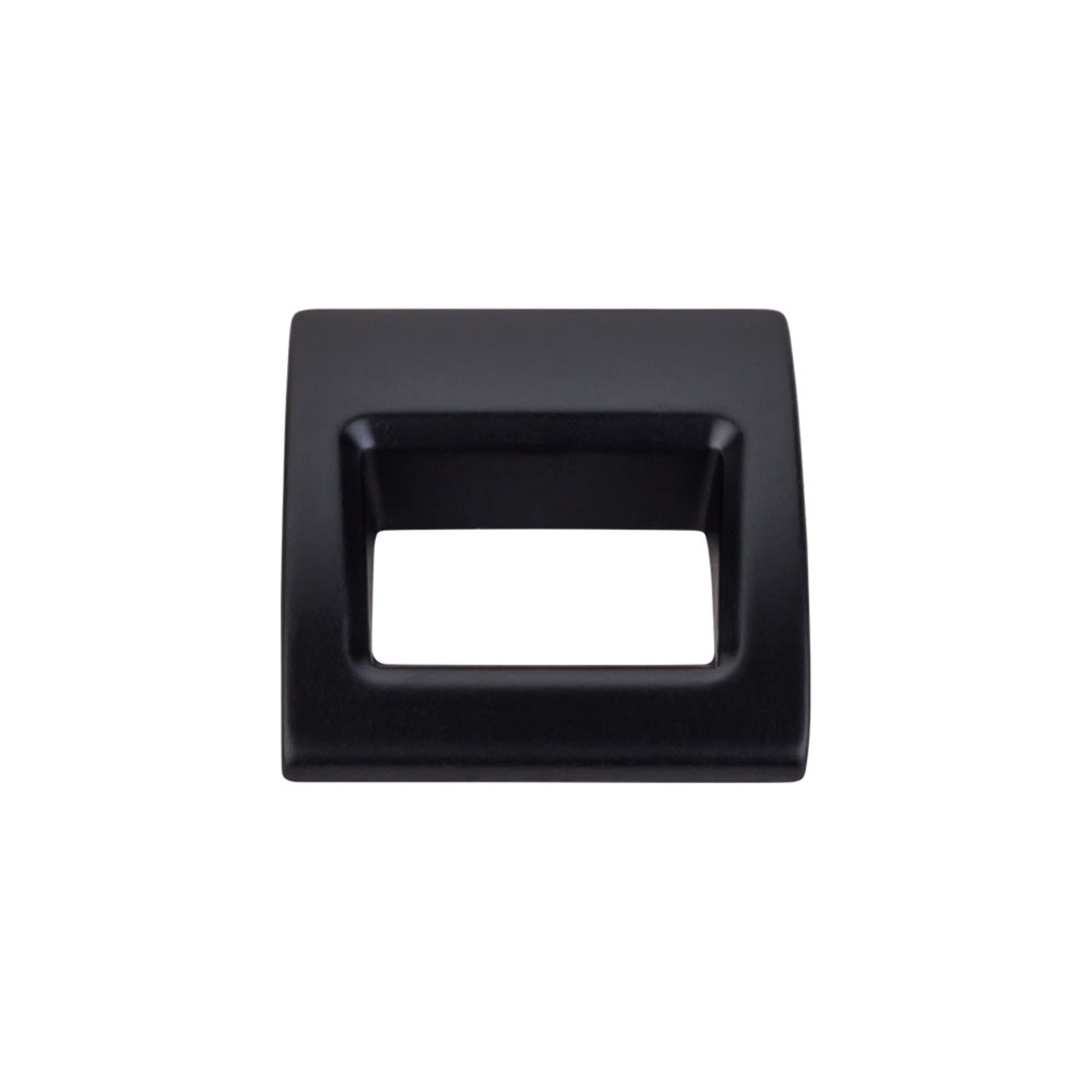 Worldwide Flooring Design Center Tango Finger Pull 1 1/8 Inch (c-c) Flat Black Tango Finger Pull 1 1/8 Inch (c-c) Flat Black Top Knobs Decorative Hardware