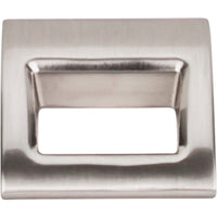 Worldwide Flooring Design Center Tango Finger Pull 1 1/8 Inch (c-c) Brushed Satin Nickel Tango Finger Pull 1 1/8 Inch (c-c) Brushed Satin Nickel Top Knobs Decorative Hardware