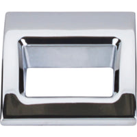 Worldwide Flooring Design Center Tango Finger Pull 1 1/8 Inch (c-c) Polished Chrome Tango Finger Pull 1 1/8 Inch (c-c) Polished Chrome Top Knobs Decorative Hardware