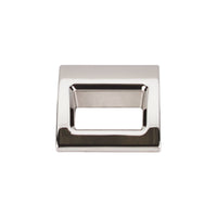 Worldwide Flooring Design Center Tango Finger Pull 1 1/8 Inch (c-c) Polished Nickel Tango Finger Pull 1 1/8 Inch (c-c) Polished Nickel Top Knobs Decorative Hardware