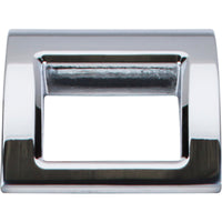 Worldwide Flooring Design Center Tango Finger Pull 1 1/2 Inch (c-c) Polished Chrome Tango Finger Pull 1 1/2 Inch (c-c) Polished Chrome Top Knobs Decorative Hardware