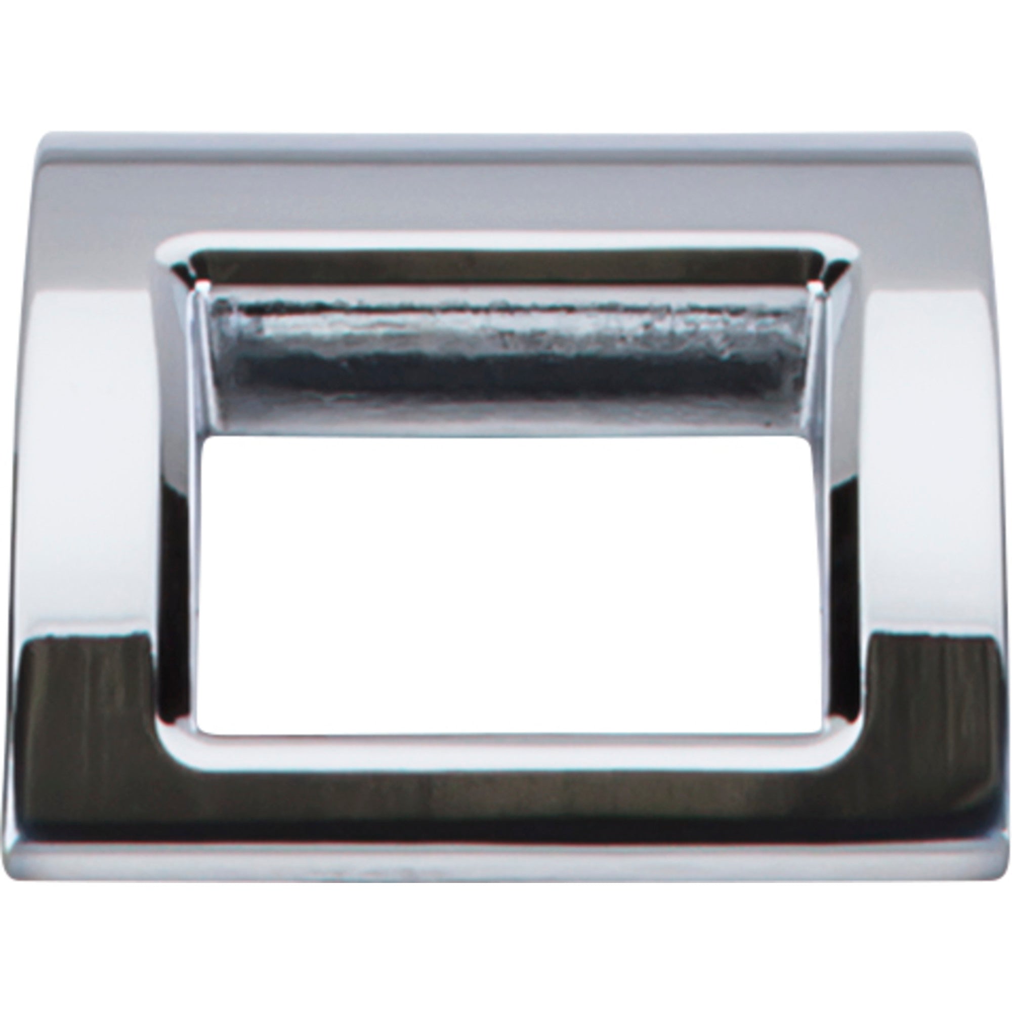 Worldwide Flooring Design Center Tango Finger Pull 1 1/2 Inch (c-c) Polished Chrome Tango Finger Pull 1 1/2 Inch (c-c) Polished Chrome Top Knobs Decorative Hardware