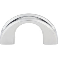 Worldwide Flooring Design Center Tango U Finger Pull 1 1/4 Inch (c-c) Polished Chrome Tango U Finger Pull 1 1/4 Inch (c-c) Polished Chrome Top Knobs Decorative Hardware