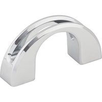 Worldwide Flooring Design Center Tango U Finger Pull 1 1/4 Inch (c-c) Polished Chrome Tango U Finger Pull 1 1/4 Inch (c-c) Polished Chrome Top Knobs Decorative Hardware