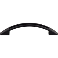Worldwide Flooring Design Center Tango Cut Out Pull 3 3/4 Inch (c-c) Flat Black Tango Cut Out Pull 3 3/4 Inch (c-c) Flat Black Top Knobs Decorative Hardware