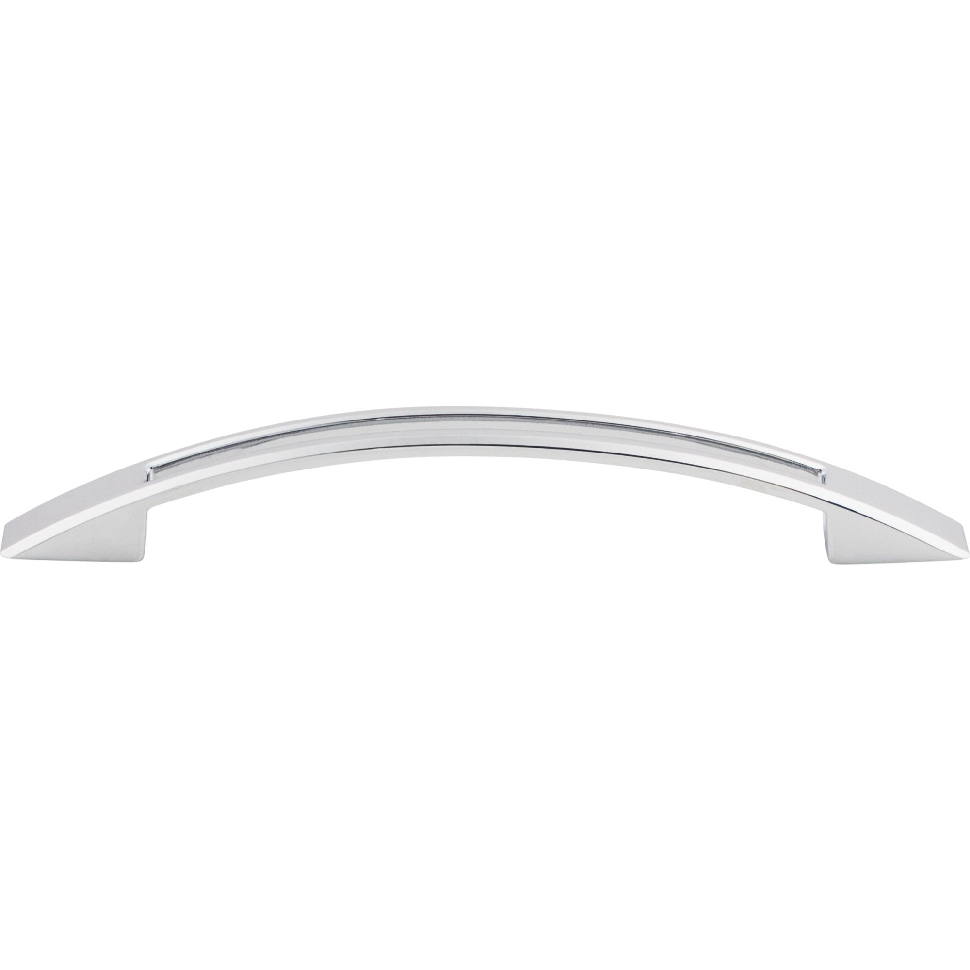Worldwide Flooring Design Center Tango Cut Out Pull 5 1/16 Inch (c-c) Polished Chrome Tango Cut Out Pull 5 1/16 Inch (c-c) Polished Chrome Top Knobs Decorative Hardware