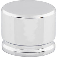 Worldwide Flooring Design Center Oval Knob 1 3/8 Inch Polished Chrome Oval Knob 1 3/8 Inch Polished Chrome Top Knobs Decorative Hardware