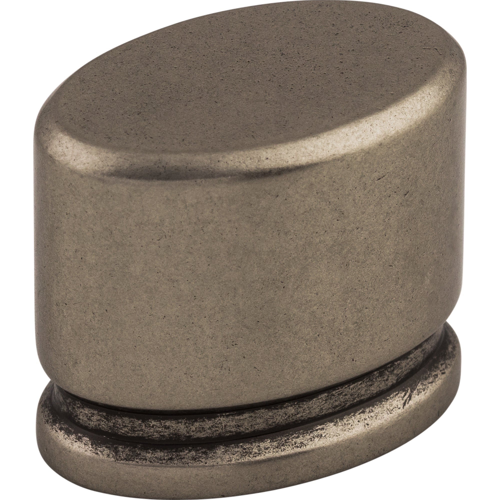 Worldwide Flooring Design Center Oval Knob 1 3/8 Inch Pewter Antique Oval Knob 1 3/8 Inch Pewter Antique Top Knobs Decorative Hardware