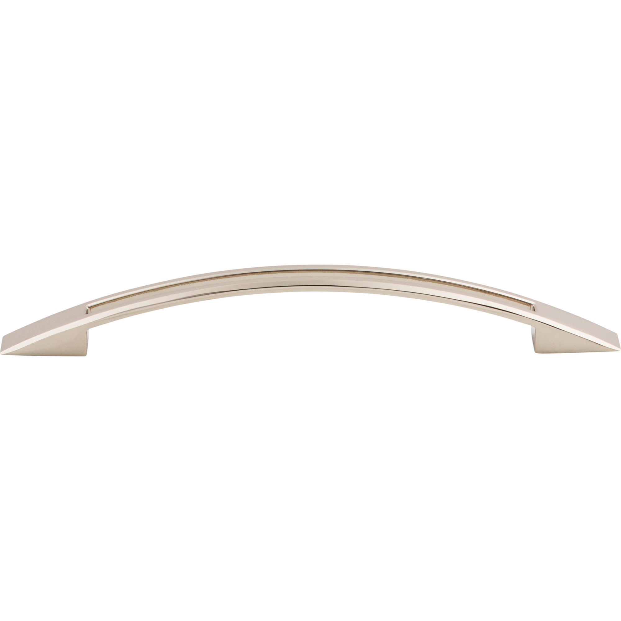 Worldwide Flooring Design Center Tango Cut Out Pull 6 5/16 Inch (c-c) Polished Nickel Tango Cut Out Pull 6 5/16 Inch (c-c) Polished Nickel Top Knobs Decorative Hardware