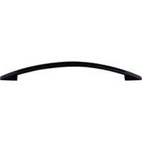Worldwide Flooring Design Center Tango Cut Out Pull 7 1/2 Inch (c-c) Flat Black Tango Cut Out Pull 7 1/2 Inch (c-c) Flat Black Top Knobs Decorative Hardware