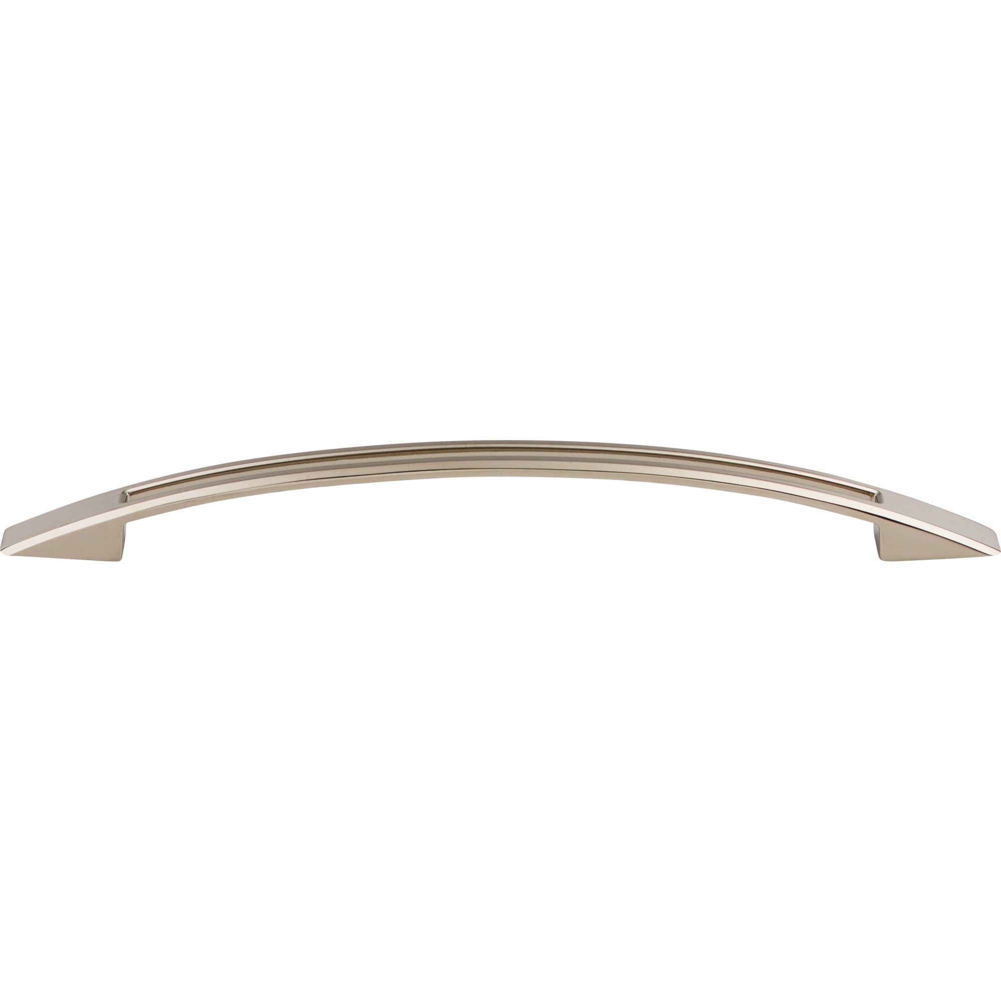 Worldwide Flooring Design Center Tango Cut Out Pull 7 1/2 Inch (c-c) Polished Nickel Tango Cut Out Pull 7 1/2 Inch (c-c) Polished Nickel Top Knobs Decorative Hardware