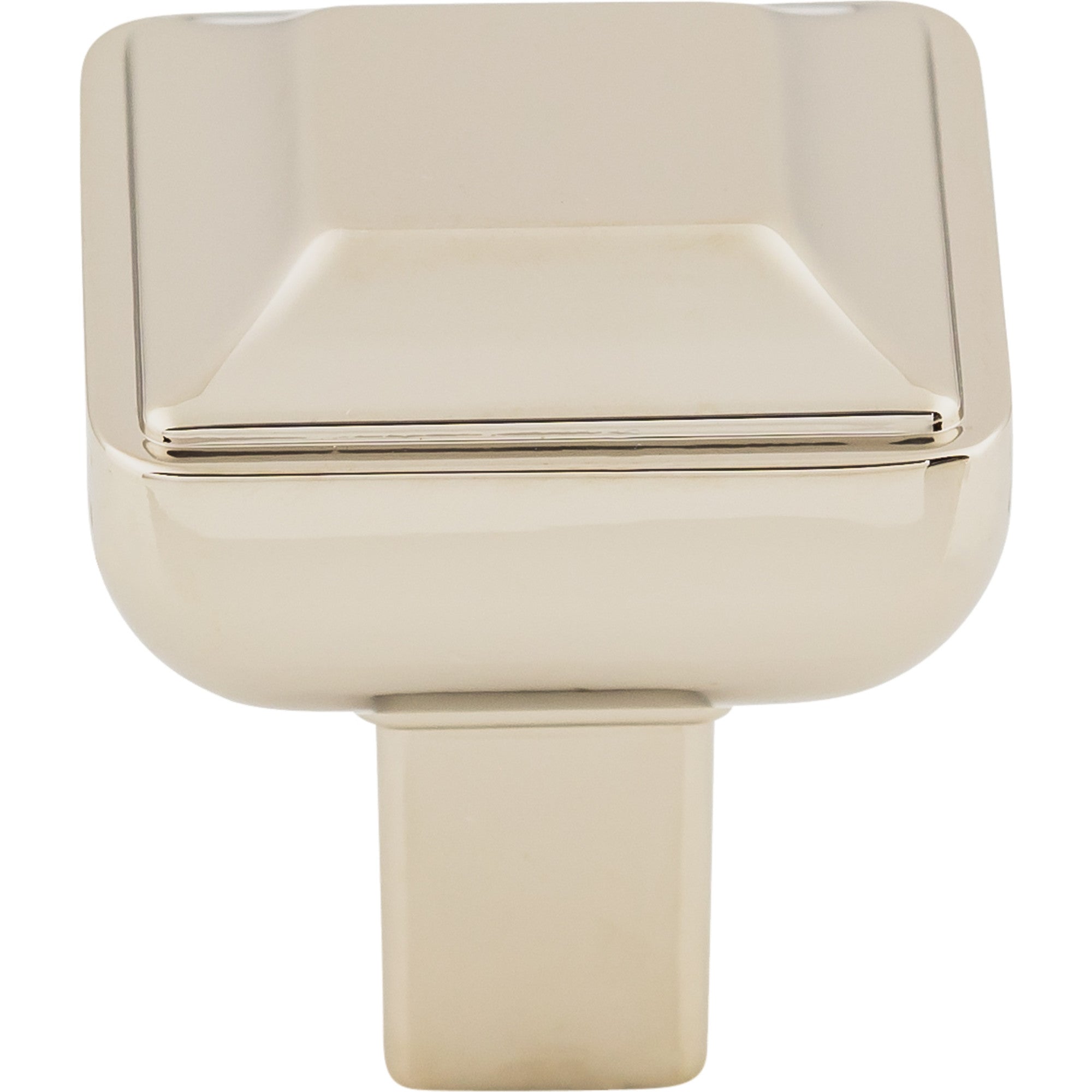 Worldwide Flooring Design Center Podium Knob 1 Inch Polished Nickel Podium Knob 1 Inch Polished Nickel Top Knobs Decorative Hardware