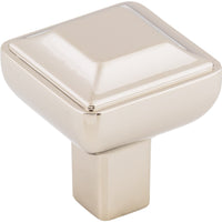 Worldwide Flooring Design Center Podium Knob 1 Inch Polished Nickel Podium Knob 1 Inch Polished Nickel Top Knobs Decorative Hardware