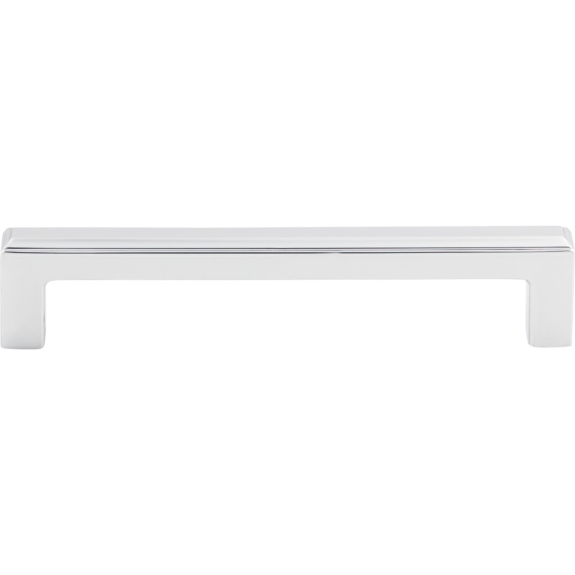 Worldwide Flooring Design Center Podium Pull 5 1/16 Inch (c-c) Polished Chrome Podium Pull 5 1/16 Inch (c-c) Polished Chrome Top Knobs Decorative Hardware