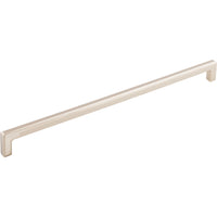 Worldwide Flooring Design Center Podium Pull 12 Inch (c-c) Polished Nickel Podium Pull 12 Inch (c-c) Polished Nickel Top Knobs Decorative Hardware
