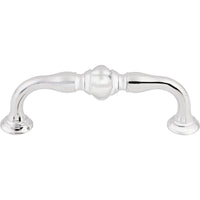 Worldwide Flooring Design Center Allington Pull 3 3/4 Inch (c-c) Polished Chrome Allington Pull 3 3/4 Inch (c-c) Polished Chrome Top Knobs Decorative Hardware