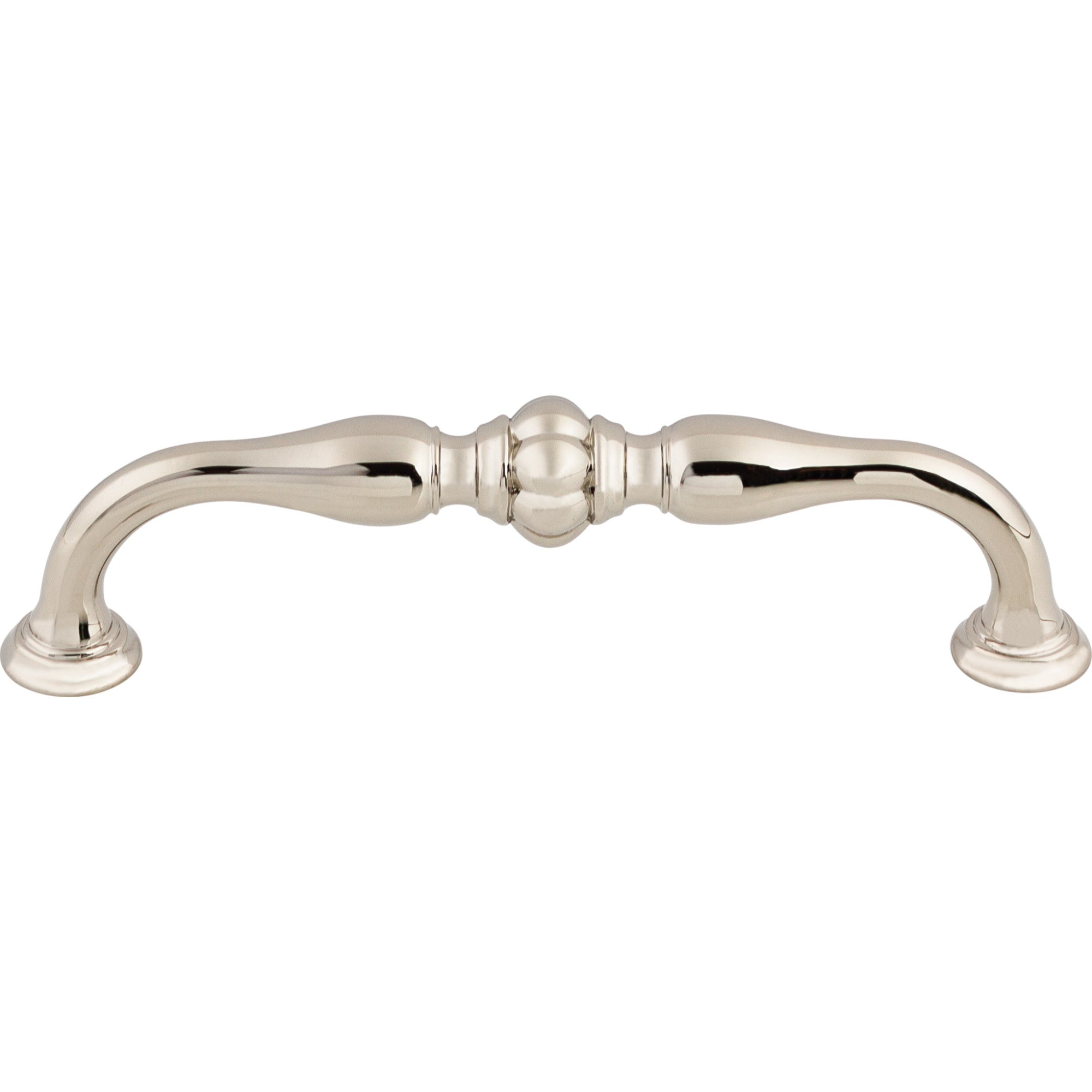 Worldwide Flooring Design Center Allington Pull 5 1/16 Inch (c-c) Polished Nickel Allington Pull 5 1/16 Inch (c-c) Polished Nickel Top Knobs Decorative Hardware