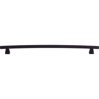 Worldwide Flooring Design Center Arched Pull 12 Inch (c-c) Flat Black Arched Pull 12 Inch (c-c) Flat Black Top Knobs Decorative Hardware