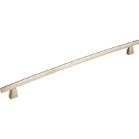 Worldwide Flooring Design Center Arched Pull 12 Inch (c-c) Brushed Satin Nickel Arched Pull 12 Inch (c-c) Brushed Satin Nickel Top Knobs Decorative Hardware