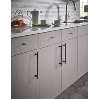 Worldwide Flooring Design Center Arched Pull 12 Inch (c-c) Brushed Satin Nickel Arched Pull 12 Inch (c-c) Brushed Satin Nickel Top Knobs Decorative Hardware