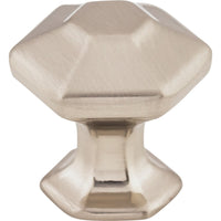 Worldwide Flooring Design Center Spectrum Knob 1 Inch Brushed Satin Nickel Spectrum Knob 1 Inch Brushed Satin Nickel Top Knobs Decorative Hardware