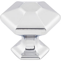 Worldwide Flooring Design Center Spectrum Knob 1 1/8 Inch Polished Chrome Spectrum Knob 1 1/8 Inch Polished Chrome Top Knobs Decorative Hardware