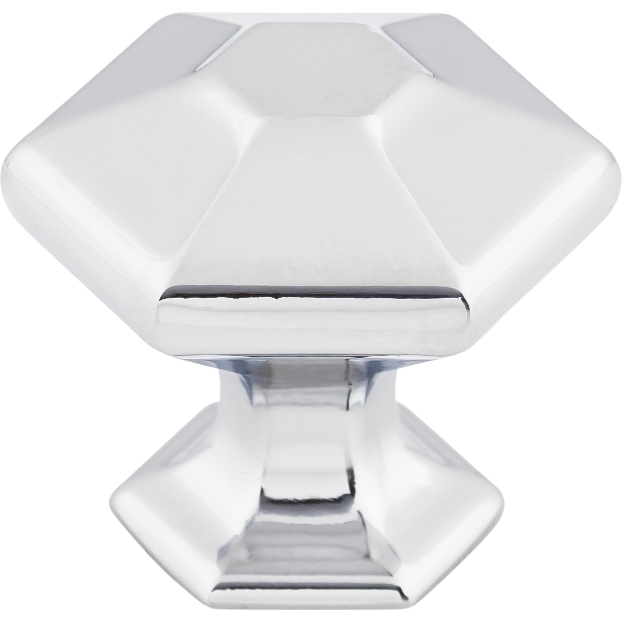Worldwide Flooring Design Center Spectrum Knob 1 1/8 Inch Polished Chrome Spectrum Knob 1 1/8 Inch Polished Chrome Top Knobs Decorative Hardware