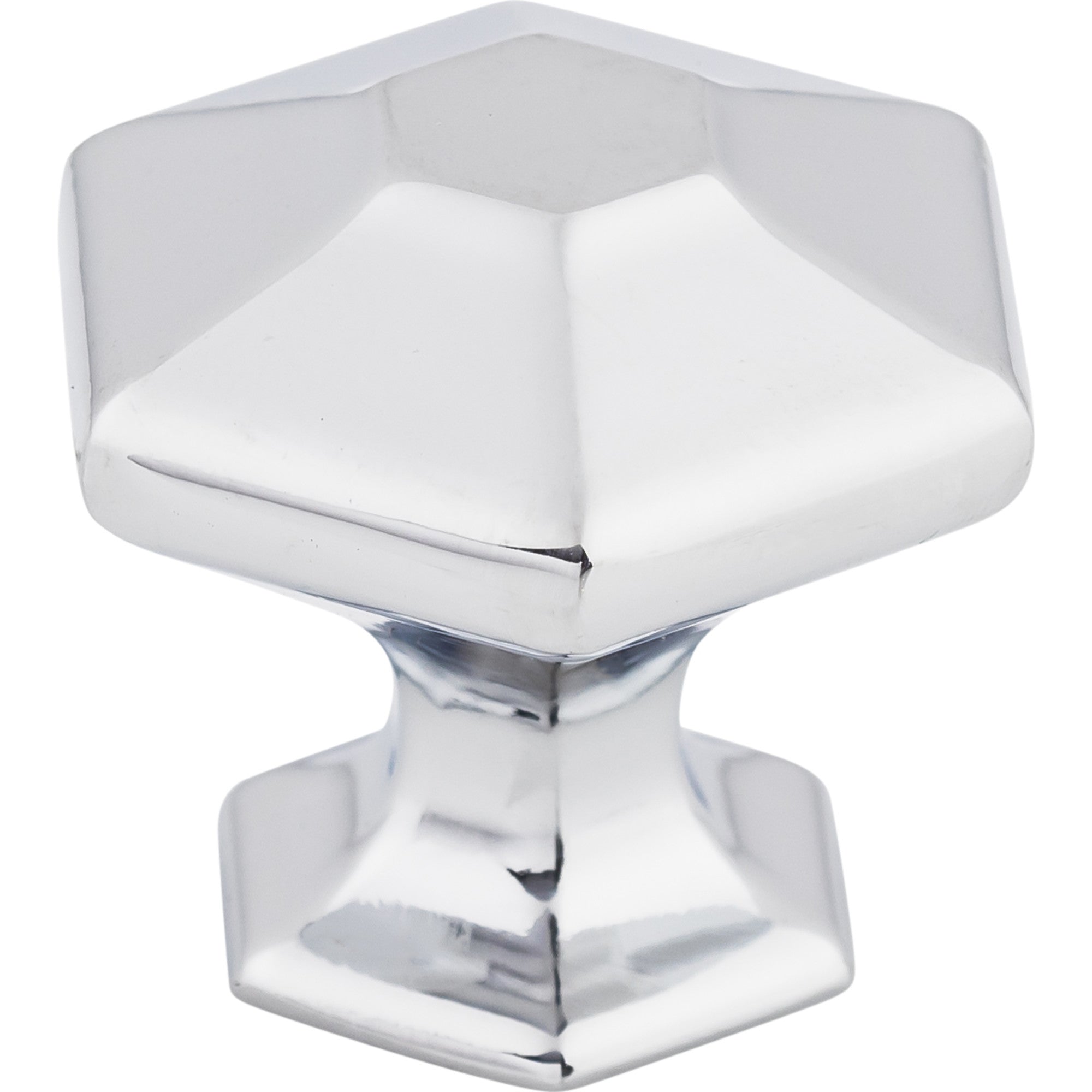 Worldwide Flooring Design Center Spectrum Knob 1 1/8 Inch Polished Chrome Spectrum Knob 1 1/8 Inch Polished Chrome Top Knobs Decorative Hardware