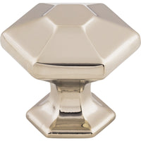 Worldwide Flooring Design Center Spectrum Knob 1 1/8 Inch Polished Nickel Spectrum Knob 1 1/8 Inch Polished Nickel Top Knobs Decorative Hardware