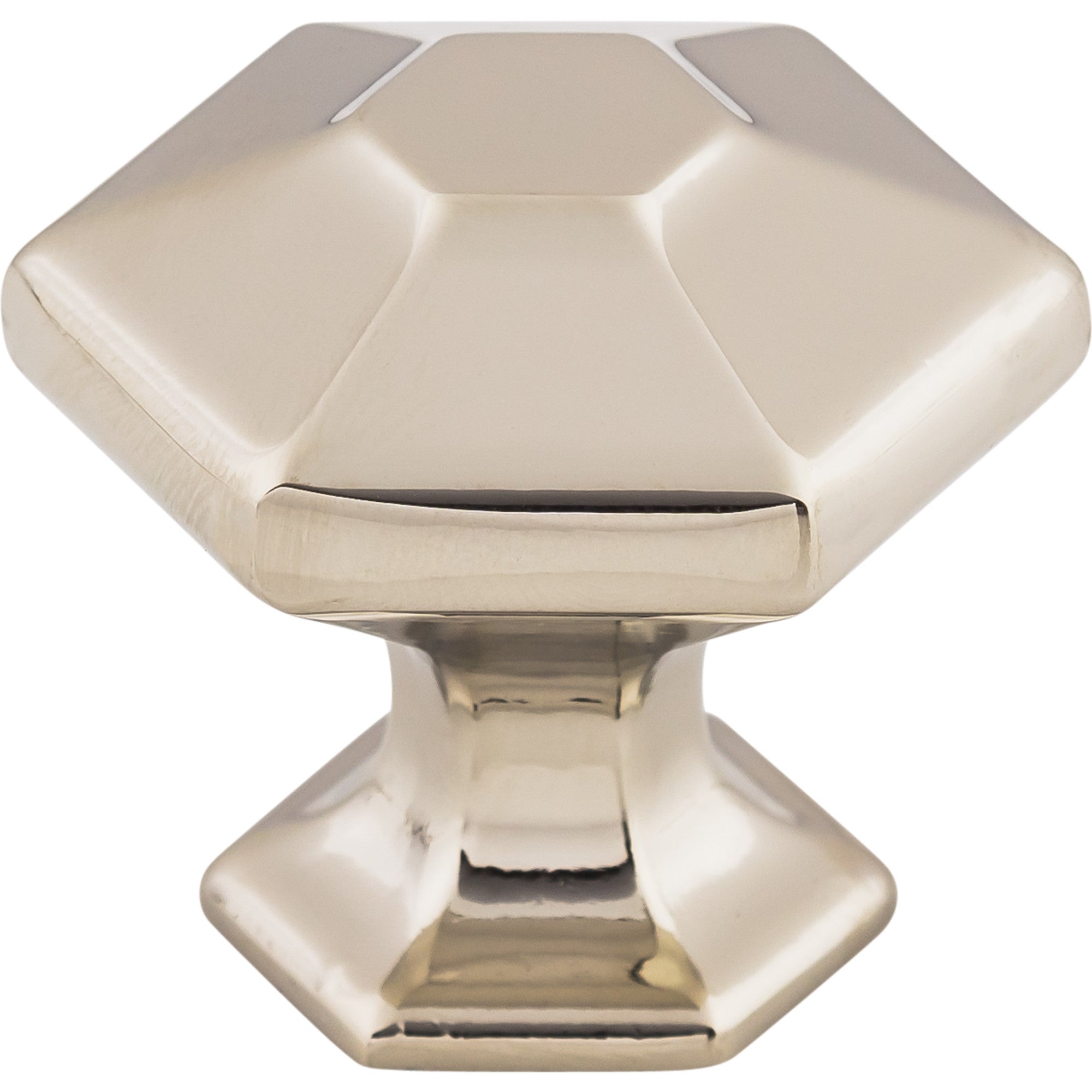 Worldwide Flooring Design Center Spectrum Knob 1 1/8 Inch Polished Nickel Spectrum Knob 1 1/8 Inch Polished Nickel Top Knobs Decorative Hardware