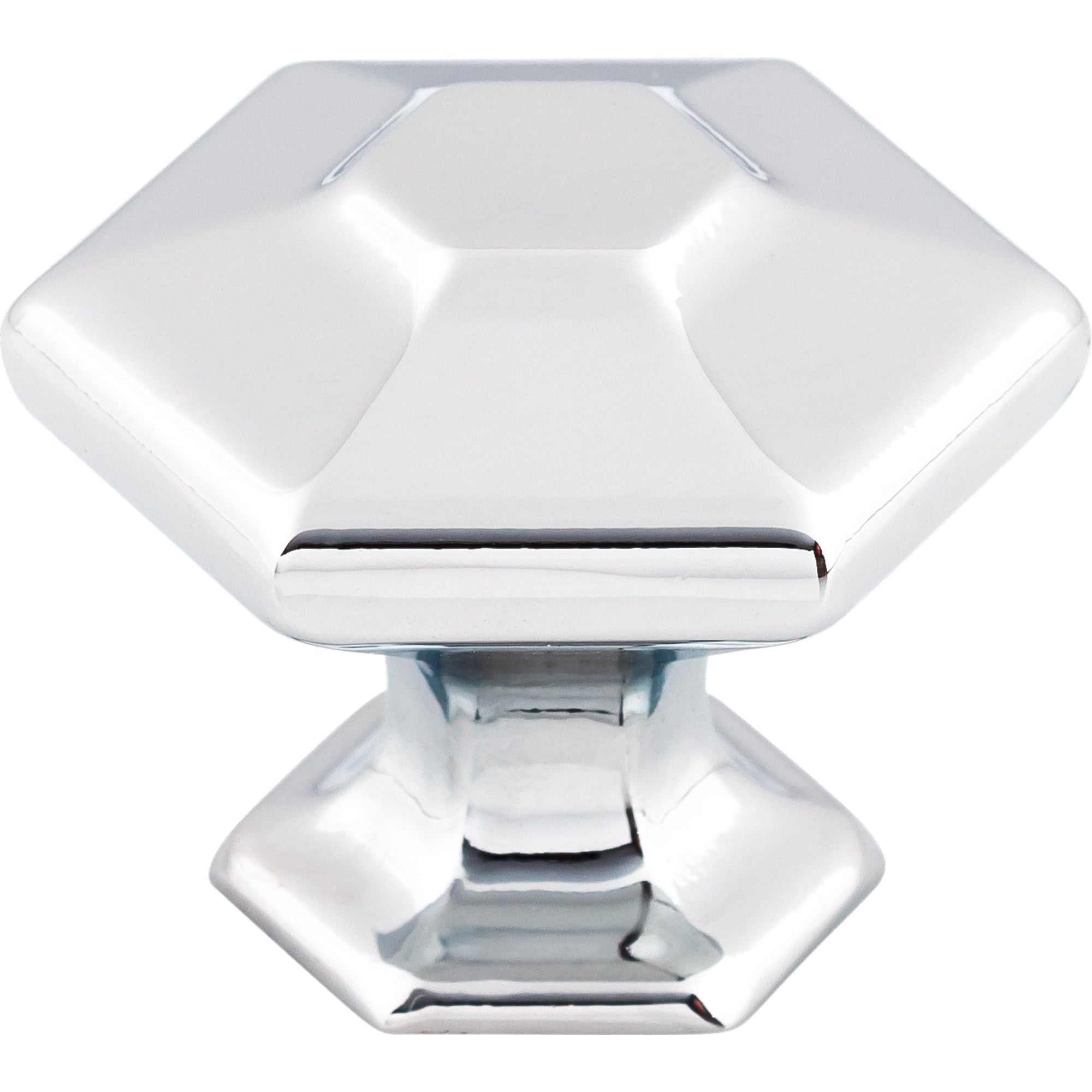 Worldwide Flooring Design Center Spectrum Knob 1 1/4 Inch Polished Chrome Spectrum Knob 1 1/4 Inch Polished Chrome Top Knobs Decorative Hardware