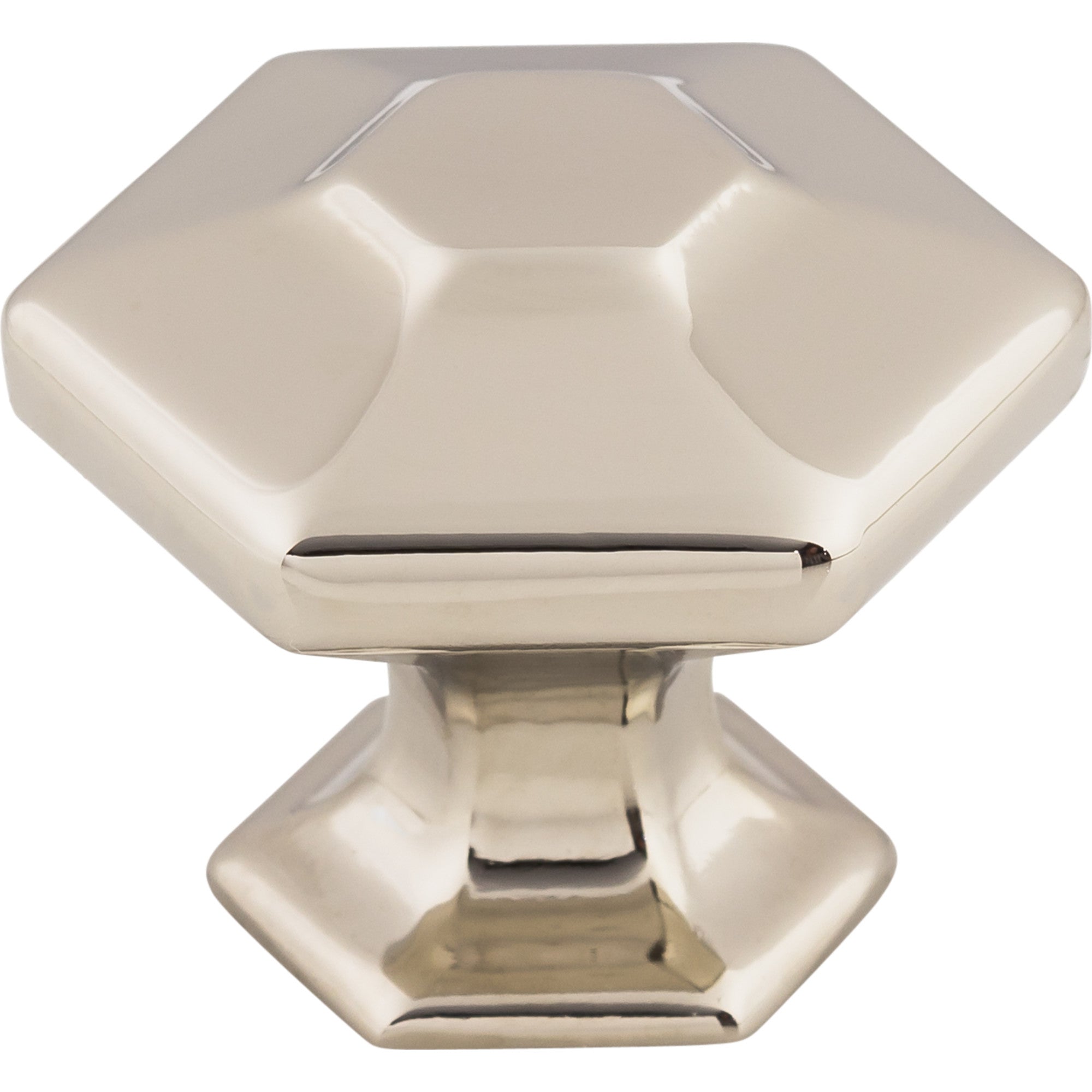 Worldwide Flooring Design Center Spectrum Knob 1 1/4 Inch Polished Nickel Spectrum Knob 1 1/4 Inch Polished Nickel Top Knobs Decorative Hardware