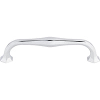 Worldwide Flooring Design Center Spectrum Pull 5 1/16 Inch (c-c) Polished Chrome Spectrum Pull 5 1/16 Inch (c-c) Polished Chrome Top Knobs Decorative Hardware