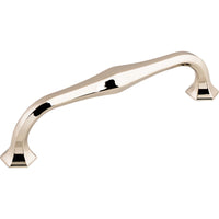 Worldwide Flooring Design Center Spectrum Pull 5 1/16 Inch (c-c) Polished Nickel Spectrum Pull 5 1/16 Inch (c-c) Polished Nickel Top Knobs Decorative Hardware