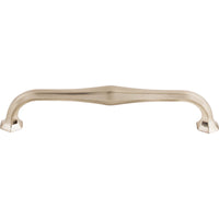 Worldwide Flooring Design Center Spectrum Pull 6 5/16 Inch (c-c) Brushed Satin Nickel Spectrum Pull 6 5/16 Inch (c-c) Brushed Satin Nickel Top Knobs Decorative Hardware