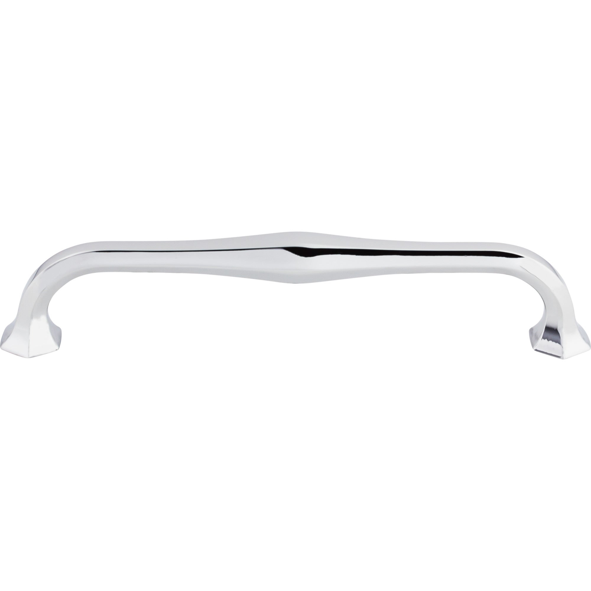 Worldwide Flooring Design Center Spectrum Pull 6 5/16 Inch (c-c) Polished Chrome Spectrum Pull 6 5/16 Inch (c-c) Polished Chrome Top Knobs Decorative Hardware