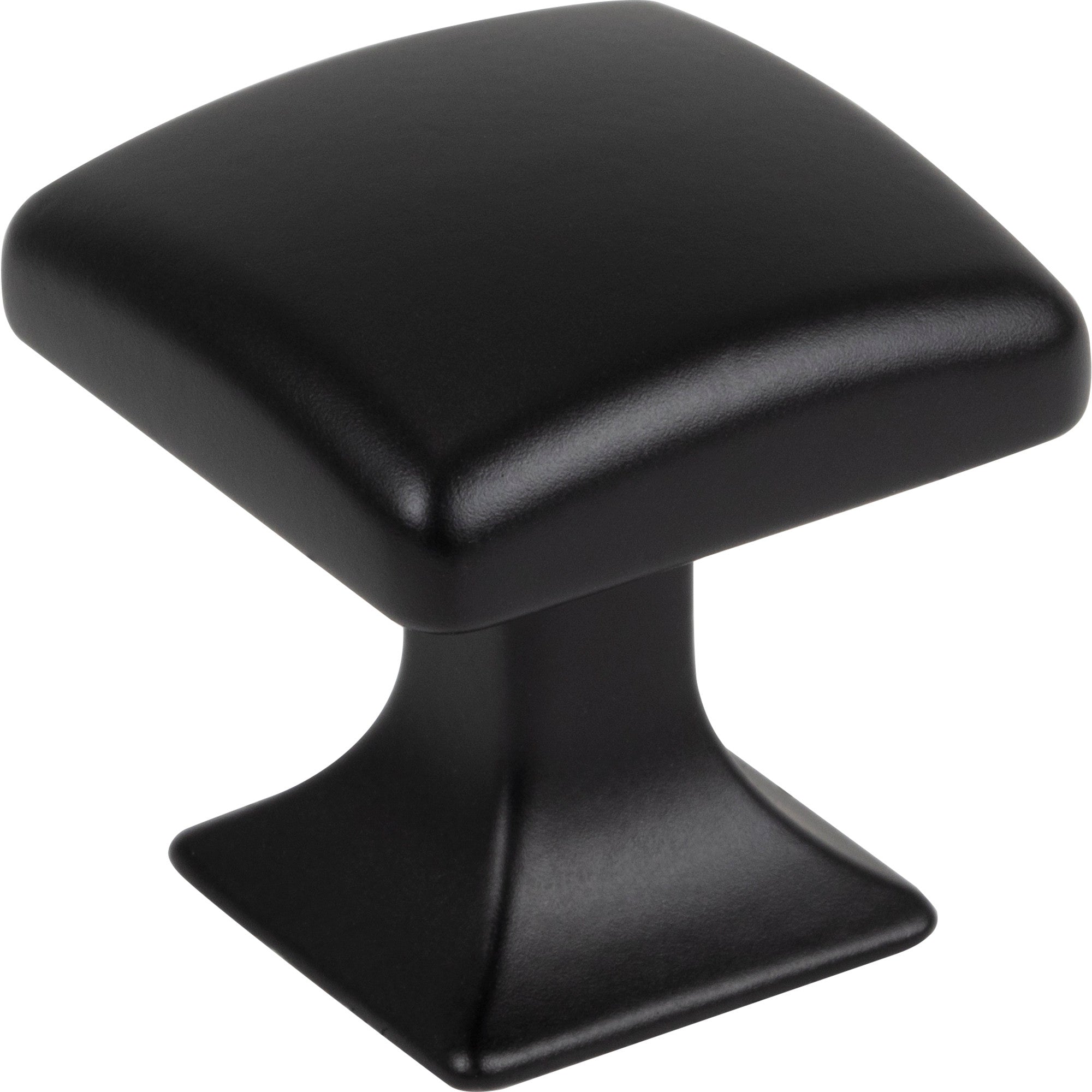 Worldwide Flooring Design Center Contour Knob 1 1/8 Inch Flat Black Contour Knob 1 1/8 Inch Flat Black Top Knobs Decorative Hardware